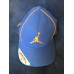 Nike Jordan Stretch cap  Light Blue with Gold Trim  New with Tags  Flex Fit  eb-70995686